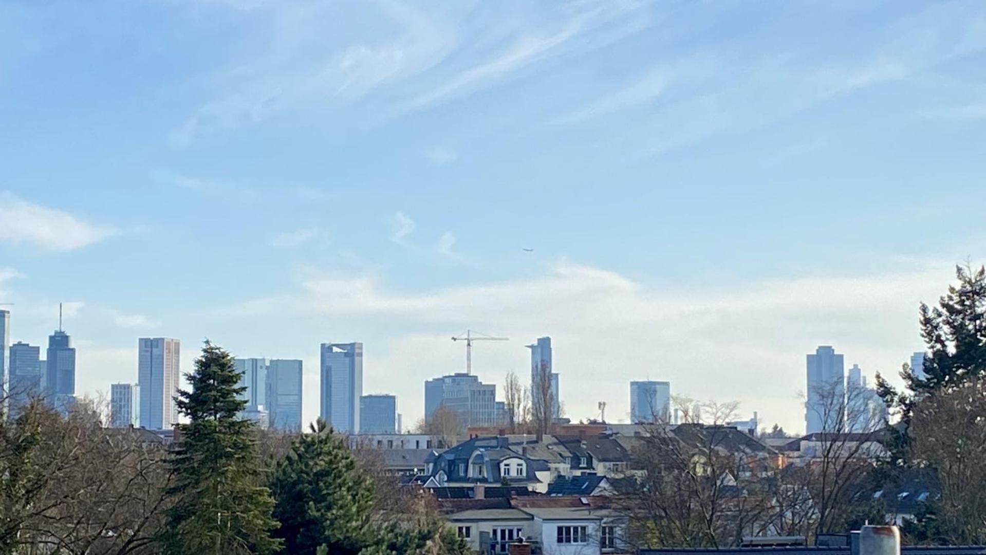 Schoenes Erwachen Im Frankfurter Penthouse Frankfurt am Main Exteriör bild