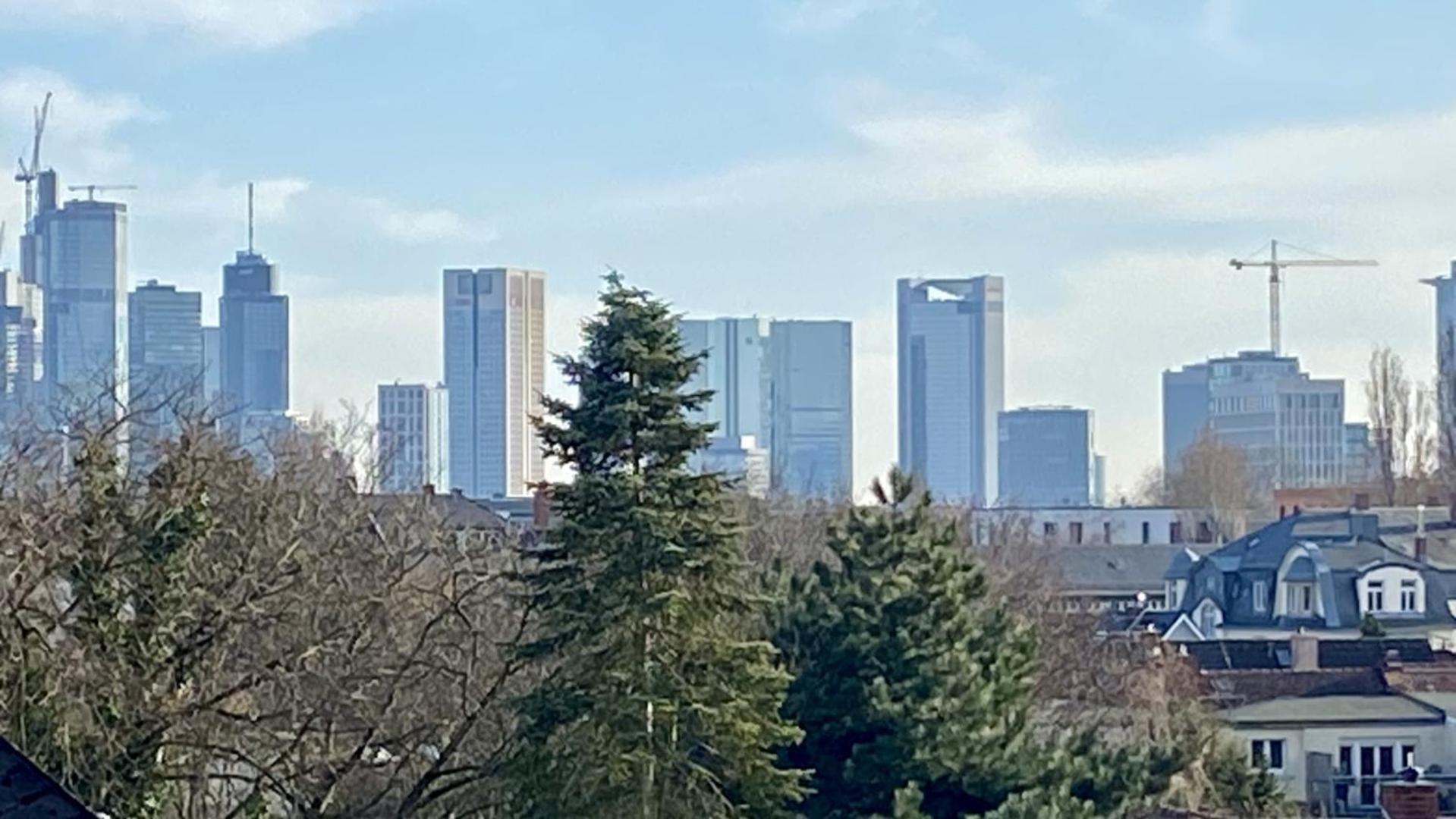 Schoenes Erwachen Im Frankfurter Penthouse Frankfurt am Main Exteriör bild